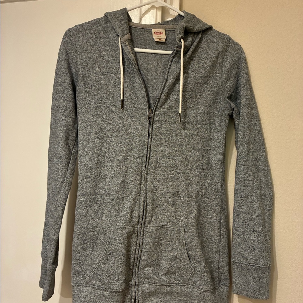 Mossimo Supply Co. Heather Gray Hoodie